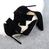Big Bow Pumps Women Thin High Heel Shoes For Party Festival - ROUTINE FASHION